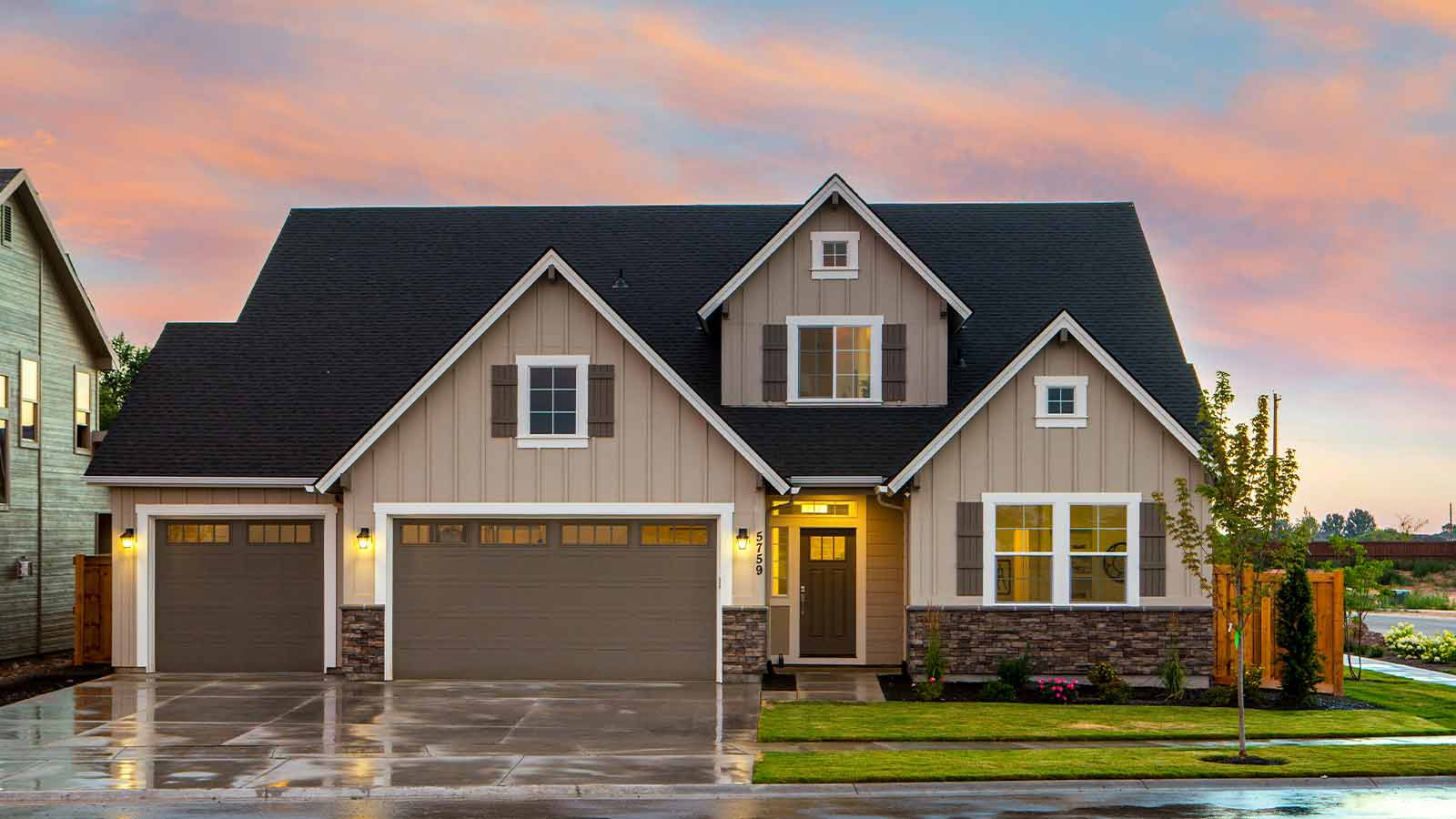 example of a home search for title