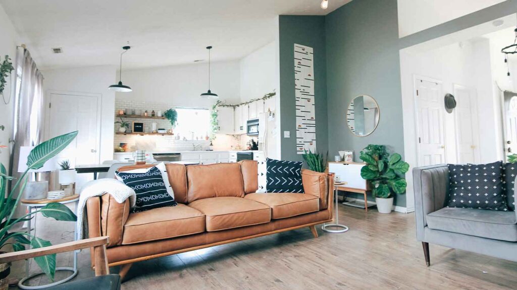 living room example of webook proptery