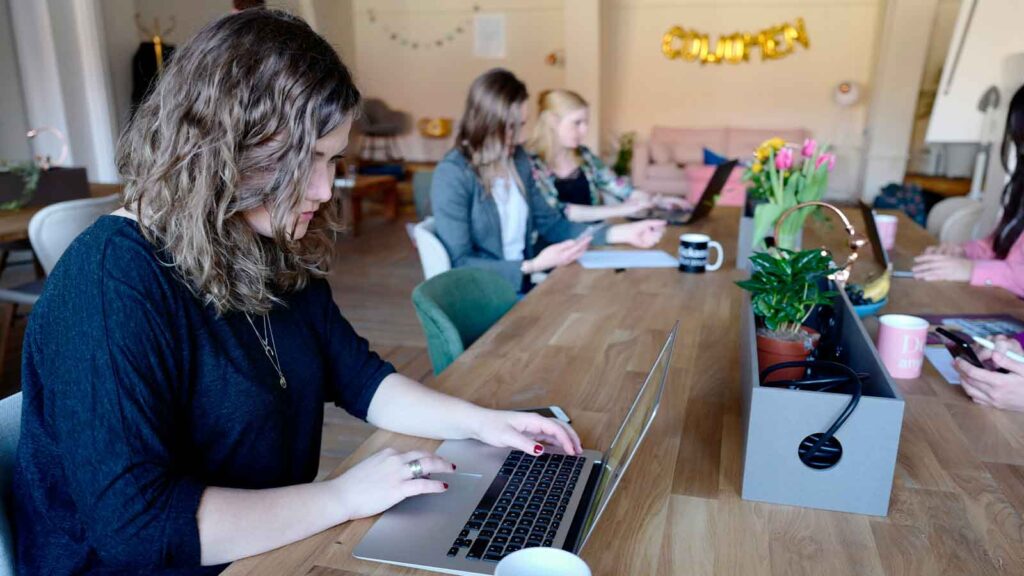 Rhode Island AI Title Search image of people working