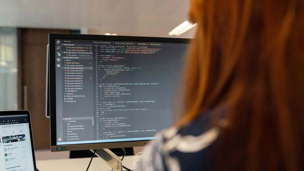 developer working on Title Data