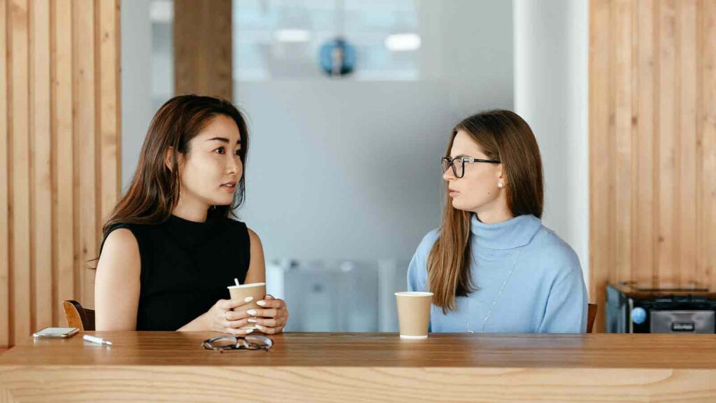 people talking Title Risks