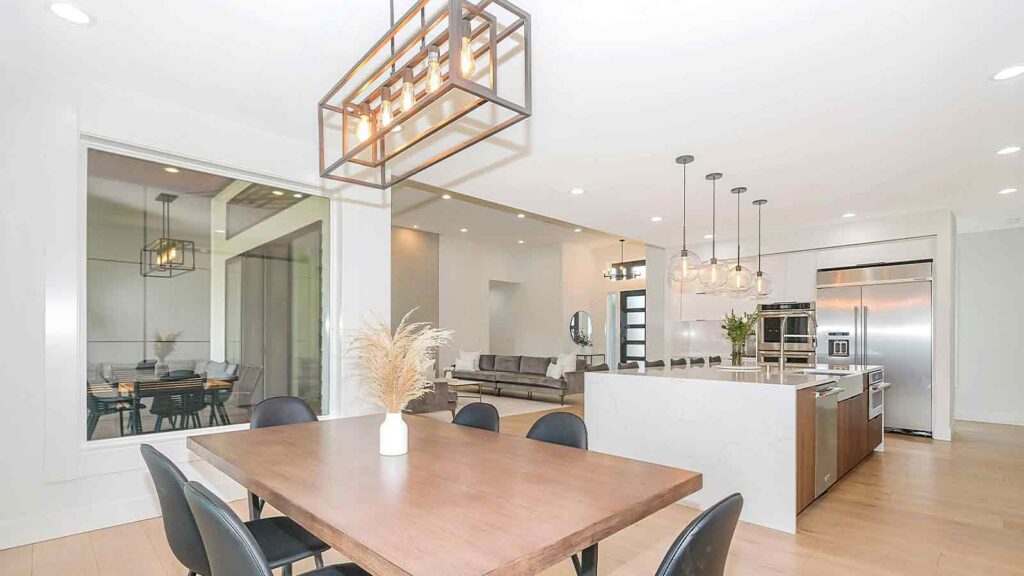 living room example of settlement service