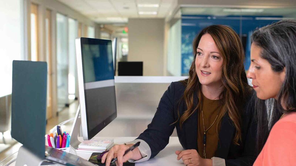 to coworkers talking about Preliminary Title Report