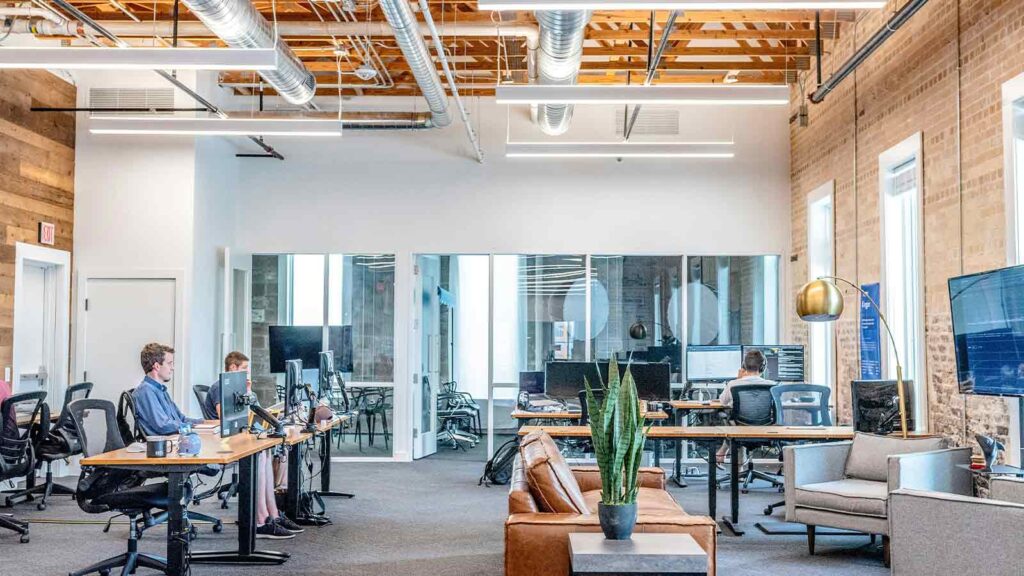 AI Title Research of an office